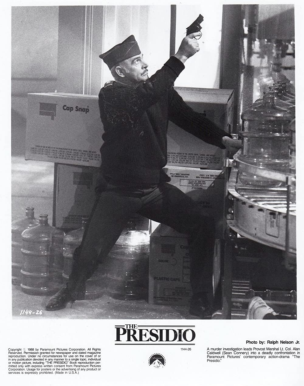 「プレシディオの男たち」ショーン・コネリーの画像