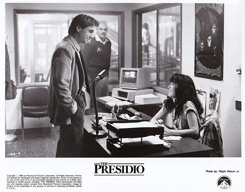 「プレシディオの男たち」ショーン・コネリー & マーク・ハーモン & Susan Saigerの画像