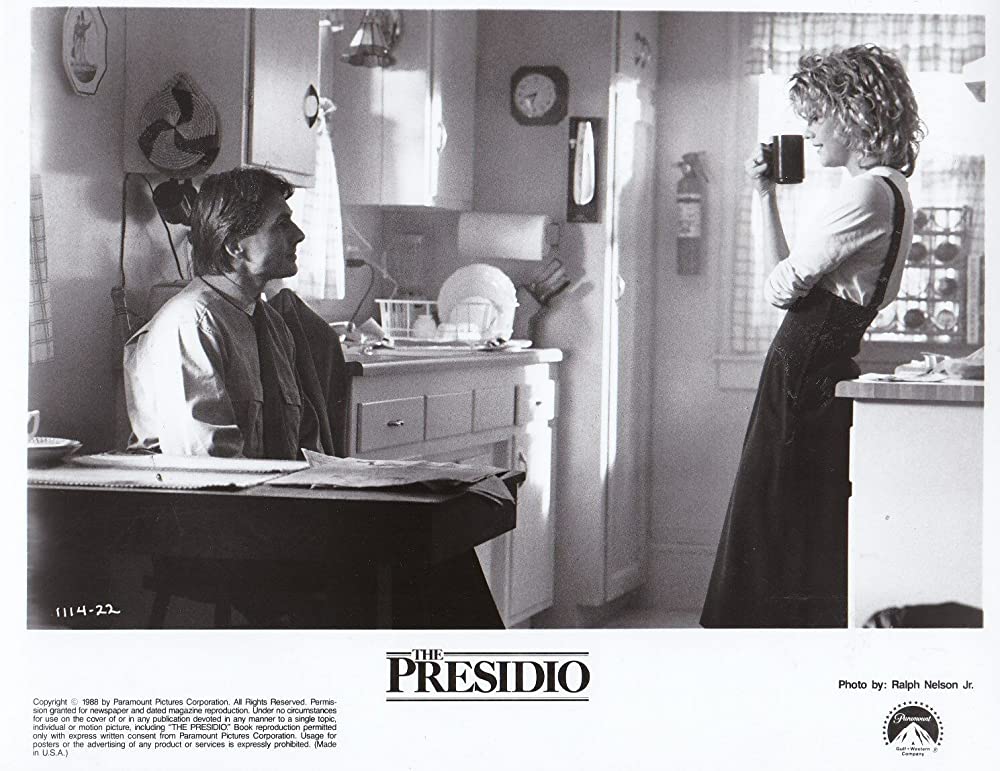 「プレシディオの男たち」メグ・ライアン & マーク・ハーモンの画像