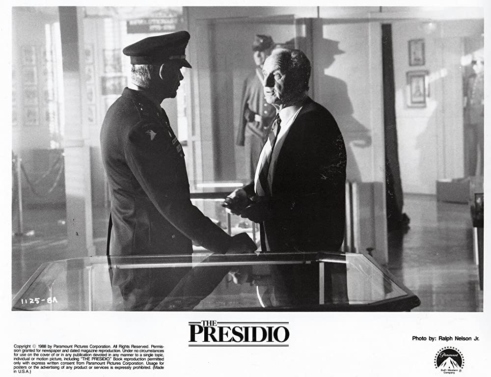 「プレシディオの男たち」ショーン・コネリー & ジャック・ウォーデンの画像