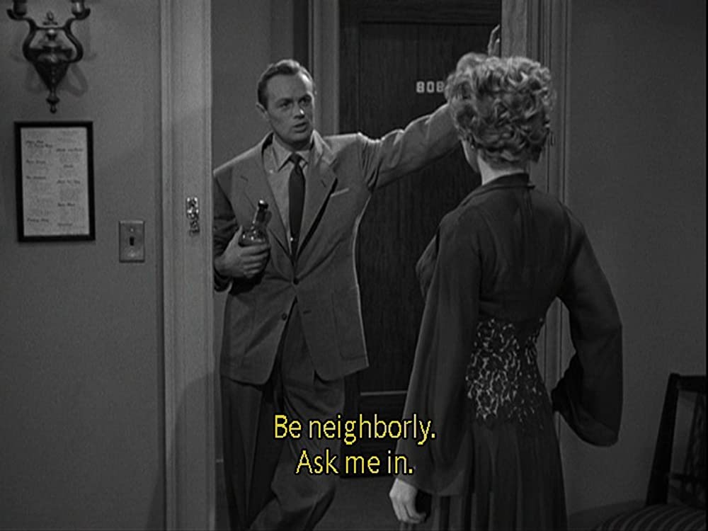 「ノックは無用」マリリン・モンロー & リチャード・ウィドマークの画像