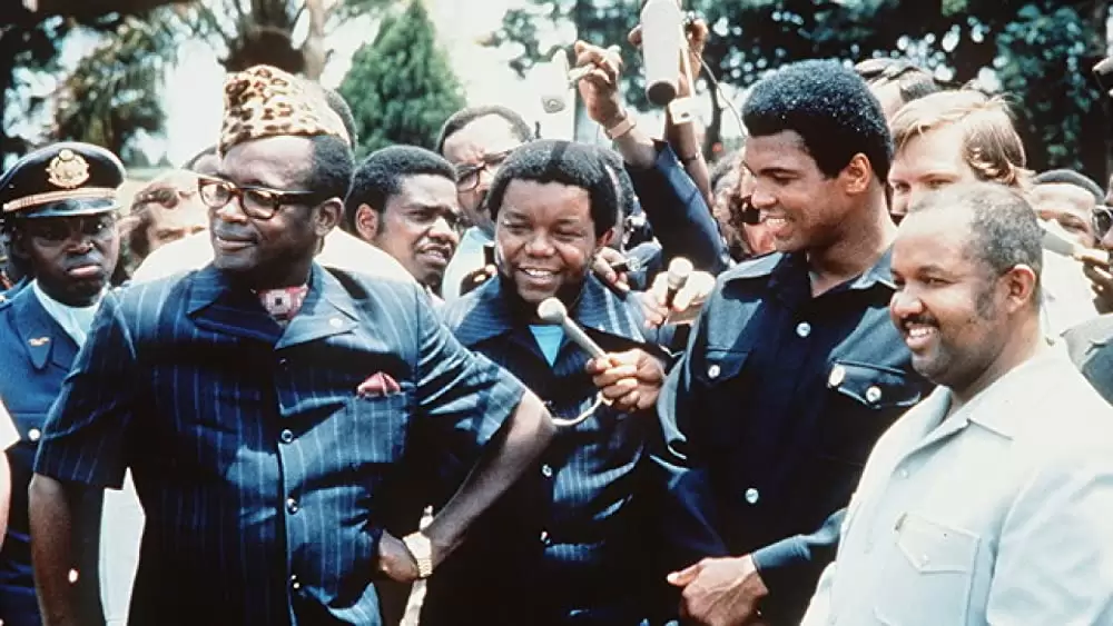 「モハメド・アリ かけがえのない日々」モハメド・アリ & Mobutu Sese Sekoの画像