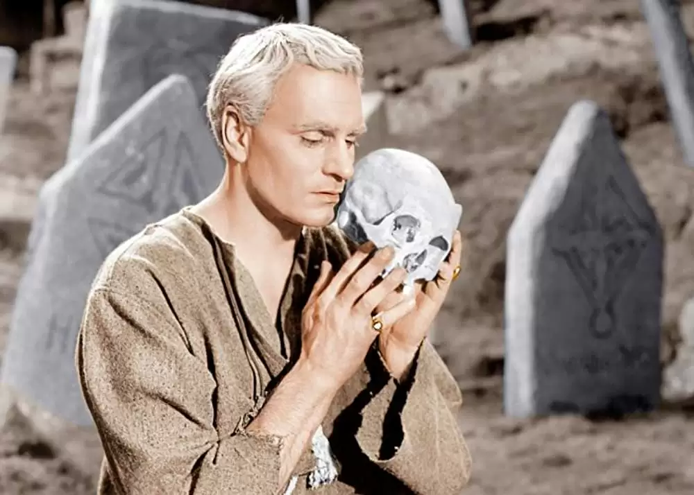 「ハムレット」ローレンス・オリビエの画像