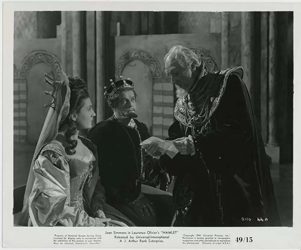 「ハムレット」フェリックス・アイルマー & Eileen Herlie & ベイジル・シドニーの画像