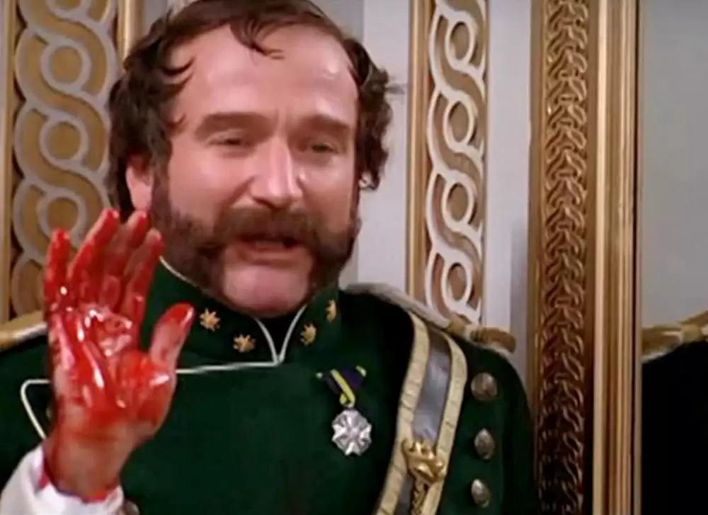 「ハムレット」ケネス・ブラナー & ロビン・ウィリアムズの画像