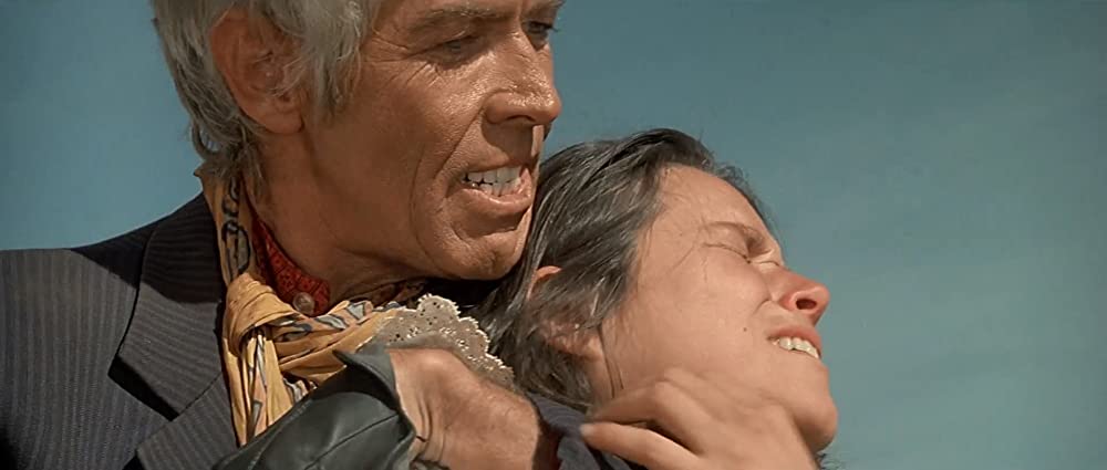 「大いなる決闘」ジェームズ・コバーン & バーバラ・ハーシーの画像