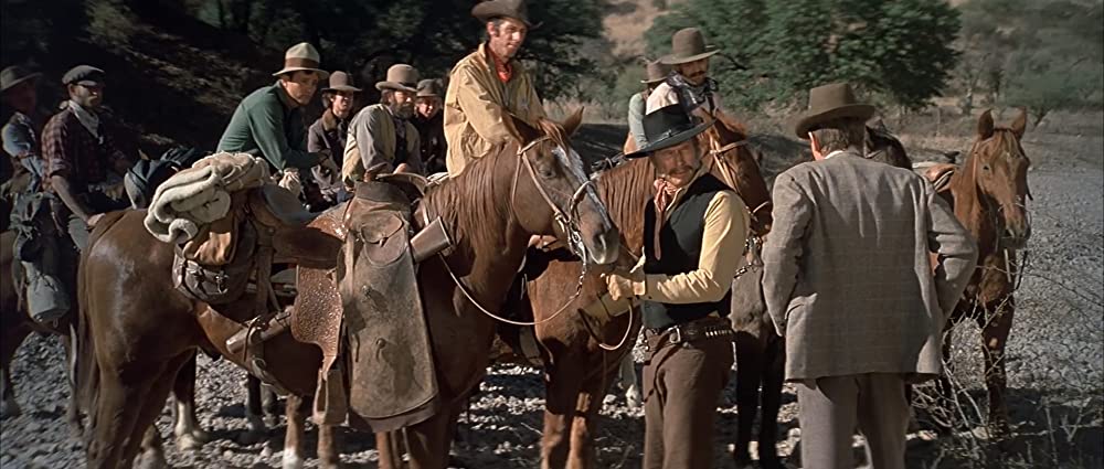 「大いなる決闘」チャールトン・ヘストン & マイケル・パークスの画像