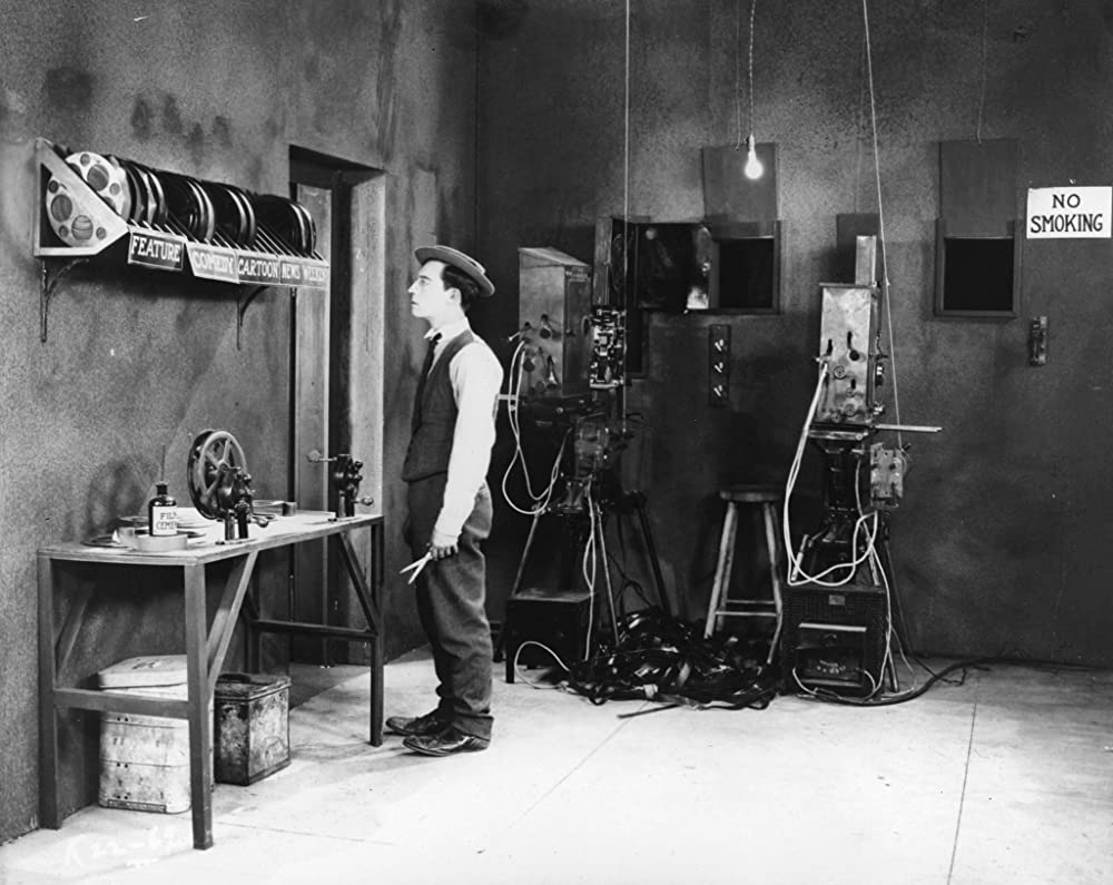 「キートンの恋愛三代記／滑稽恋愛三代記」バスター・キートンの画像