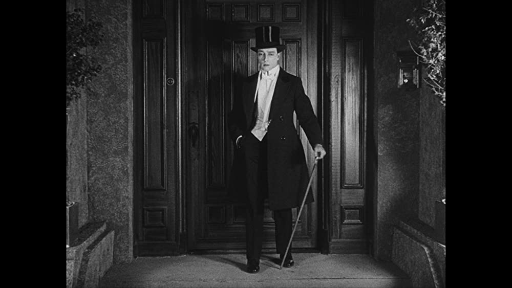 「キートンの恋愛三代記／滑稽恋愛三代記」バスター・キートンの画像