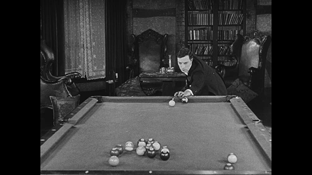 「キートンの恋愛三代記／滑稽恋愛三代記」バスター・キートンの画像