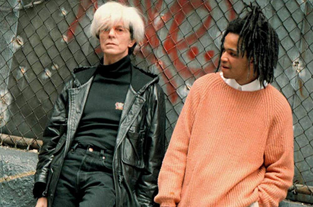 「バスキア」ゲイリー・オールドマン & デビッド・ボウイ & デニス・ホッパー & ジェフリー・ライトの画像