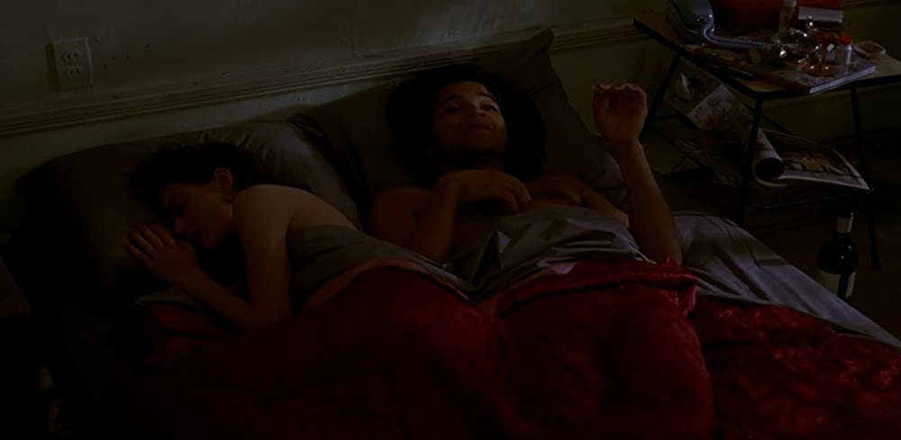 「バスキア」クレア・フォーラニ & ジェフリー・ライトの画像