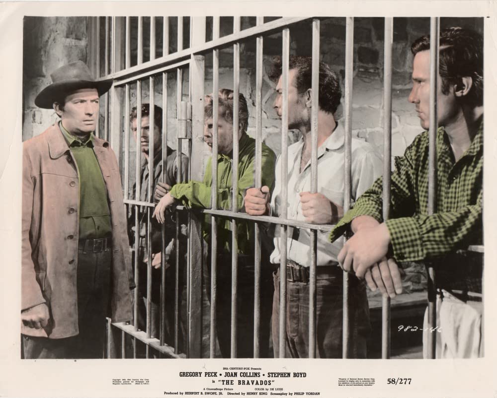 「無頼の群」グレゴリー・ペック & スティーブン・ボイド & リー・バン・クリーフ & アルバート・サルミ & ヘンリー・シルバの画像