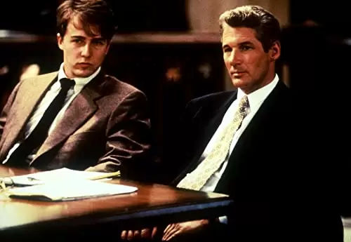 「真実の行方」リチャード・ギア & エドワード・ノートンの画像