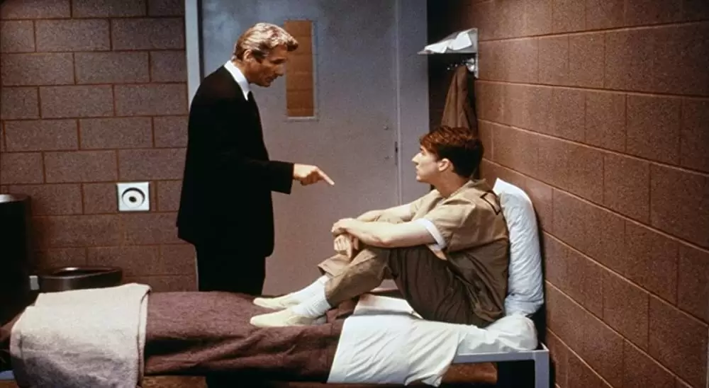 「真実の行方」リチャード・ギア & エドワード・ノートンの画像