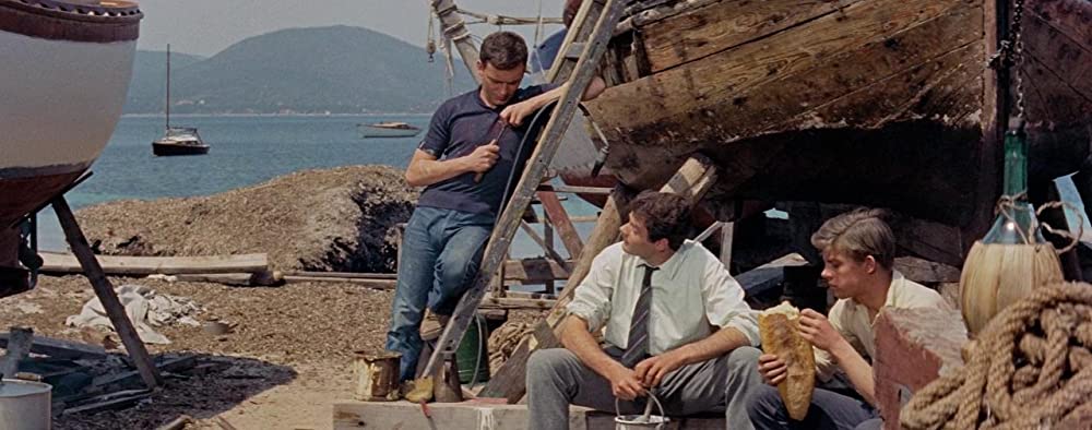 「素直な悪女」ジャン＝ルイ・トランティニャンの画像