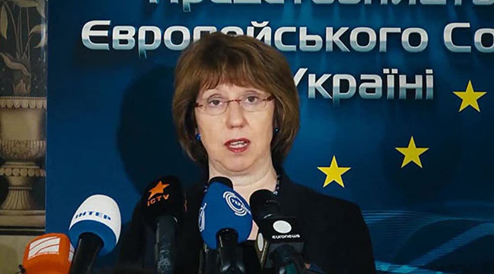 「ウィンター・オン・ファイヤー ウクライナ、自由への闘い」Catherine Ashtonの画像