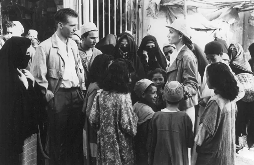 「イングリッシュ・ペイシェント」レイフ・ファインズ & クリスティン・スコット・トーマスの画像