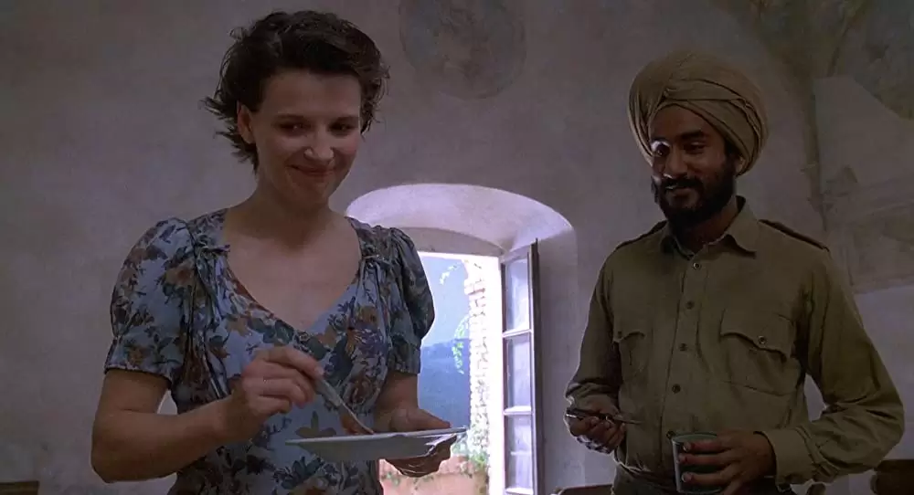 「イングリッシュ・ペイシェント」ジュリエット・ビノシュ & ナビーン・アンドリュースの画像