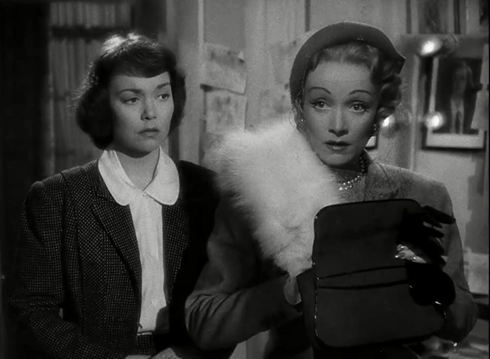 「舞台恐怖症」マレーネ・ディートリッヒ & ジェーン・ワイマンの画像