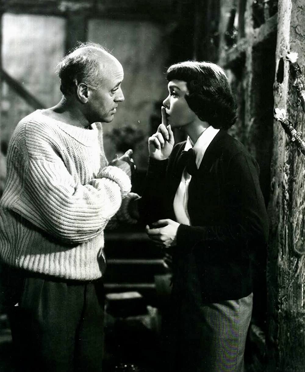 「舞台恐怖症」Alastair Sim & ジェーン・ワイマンの画像