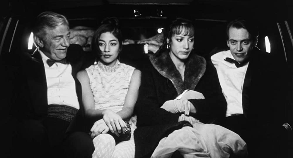 「イン・ザ・スープ」スティーブ・ブシェーミ & ジェニファー・ビールス & シーモア・カッセルの画像