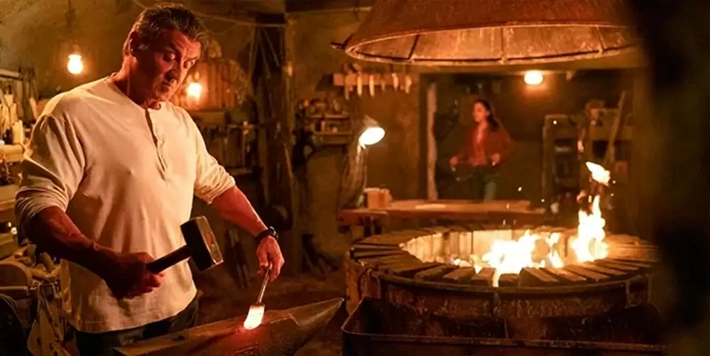 「ランボー ラスト・ブラッド」シルベスター・スタローン & Yvette Monrealの画像