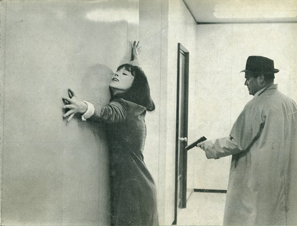 「アルファヴィル」エディ・コンスタンティーヌ & アンナ・カリーナの画像