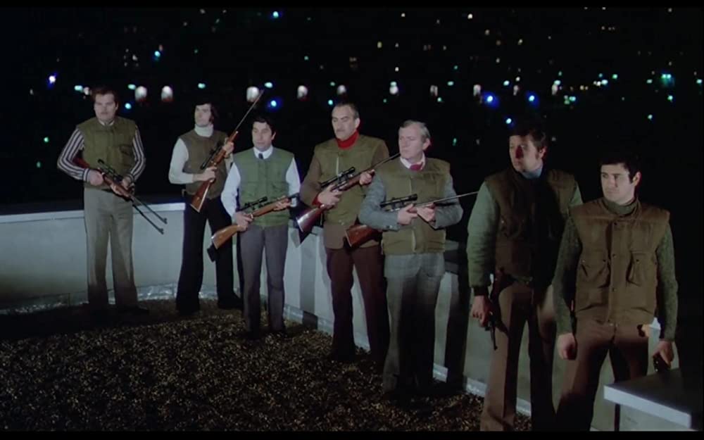 恐怖に襲われた街の画像