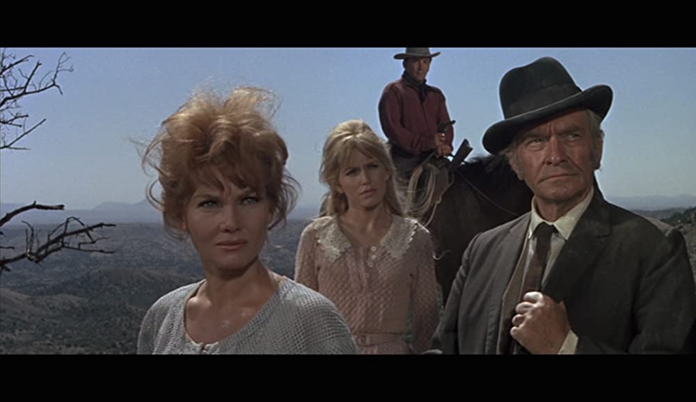 「太陽の中の対決」マーガレット・ブライ & ダイアン・シレント & フレデリック・マーチ & キャメロン・ミッチェルの画像