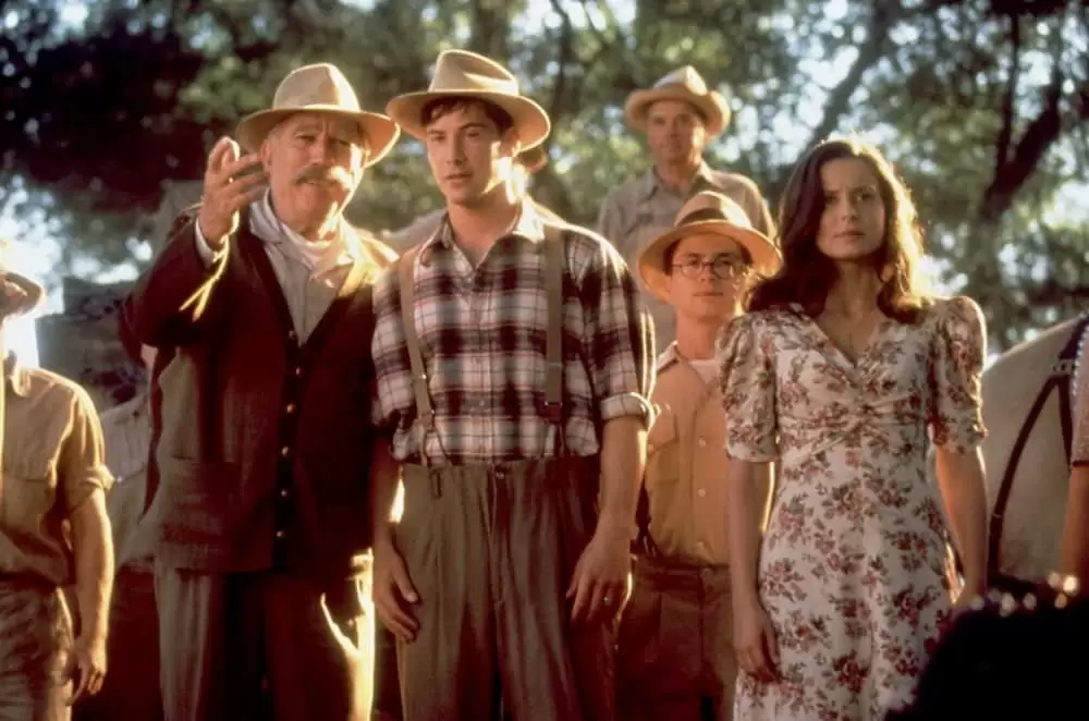 「雲の中で散歩」アンソニー・クイン & キアヌ・リーブス & フレディ・ロドリゲス & アイタナ・サンチェス＝ギヨンの画像