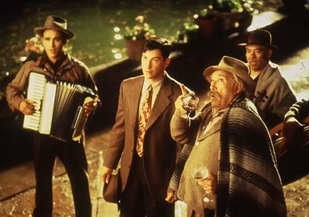 「雲の中で散歩」アンソニー・クイン & キアヌ・リーブスの画像