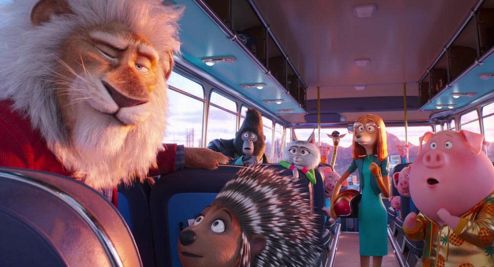 「SING／シング：ネクストステージ」リース・ウィザースプーン & ボノ & スカーレット・ヨハンソン & ニック・オファーマン & ニック・クロール & チェルシー・ペレッティ & レティーシャ・ライト & タロン・エガートンの画像