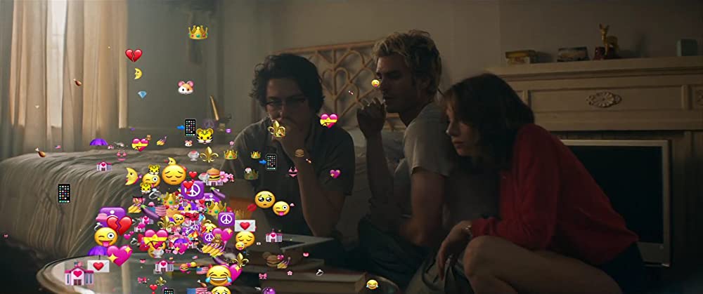 「メインストリーム」マヤ・ホーク & ナット・ウルフ & アンドリュー・ガーフィールドの画像