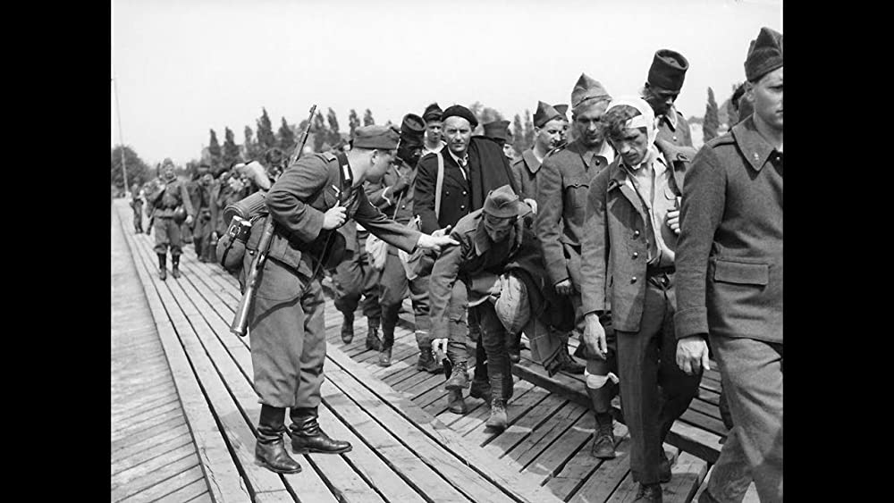 ラインの仮橋の画像