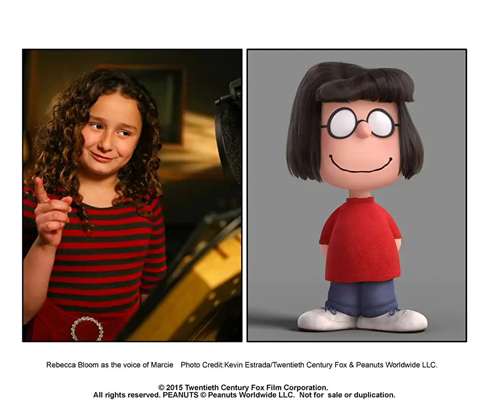 「I LOVE スヌーピー THE PEANUTS MOVIE」Rebecca Bloomの画像