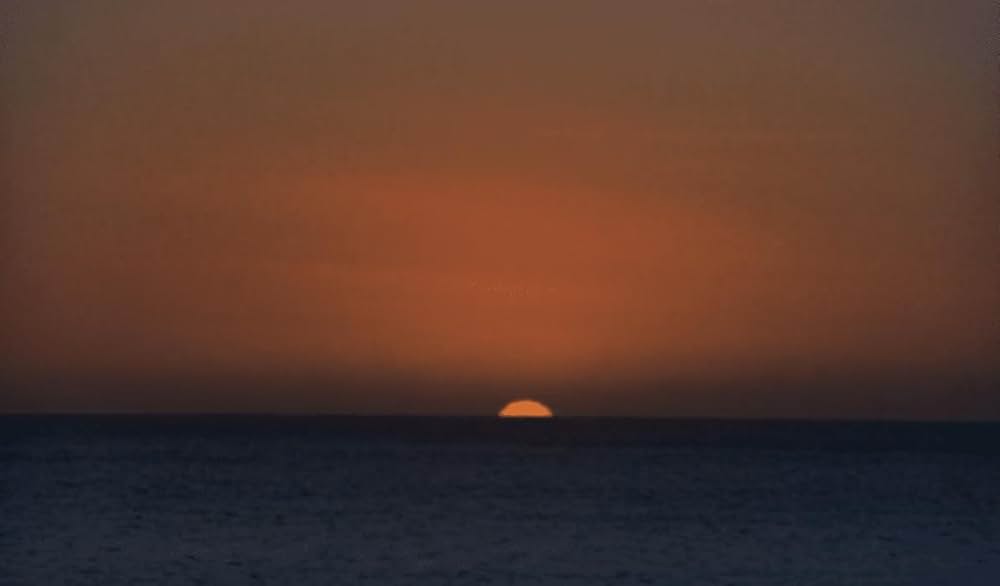 緑の光線の画像