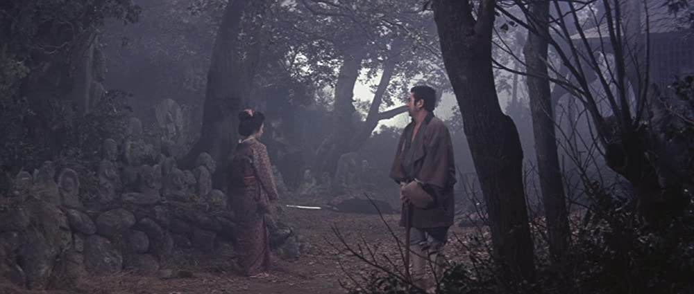 「新・座頭市物語」勝新太郎 & 坪内ミキ子の画像