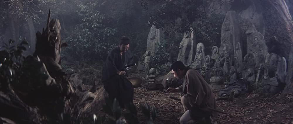 「新・座頭市物語」勝新太郎 & 河津清三郎の画像