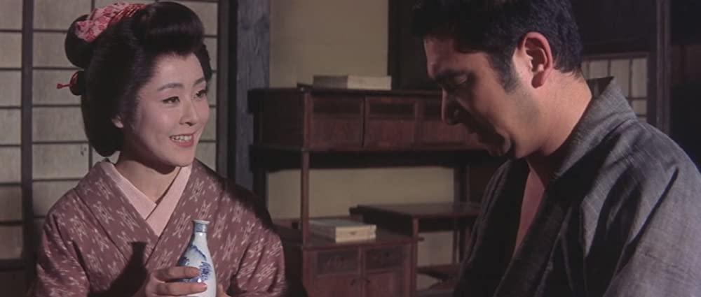 「新・座頭市物語」勝新太郎 & 坪内ミキ子の画像