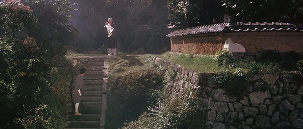 「座頭市血笑旅」加藤嘉 & 勝新太郎の画像