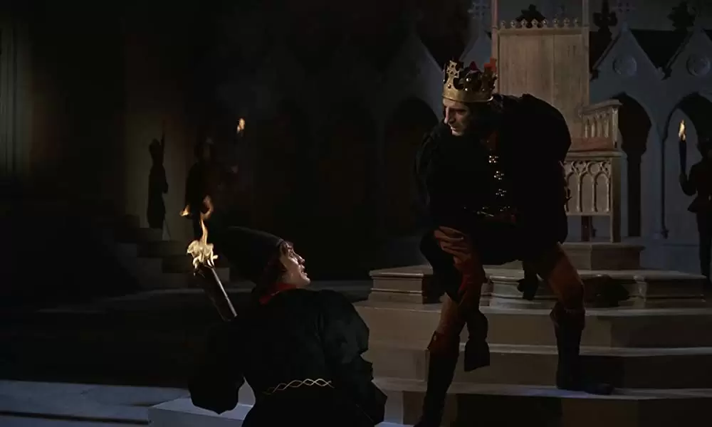 「リチャード三世」ローレンス・オリビエの画像