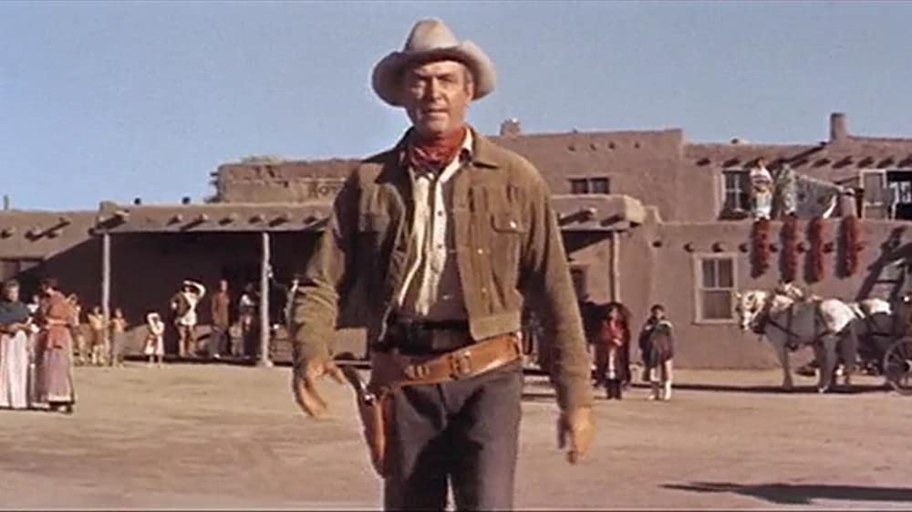 「ララミーから来た男」ジェームズ・スチュワートの画像