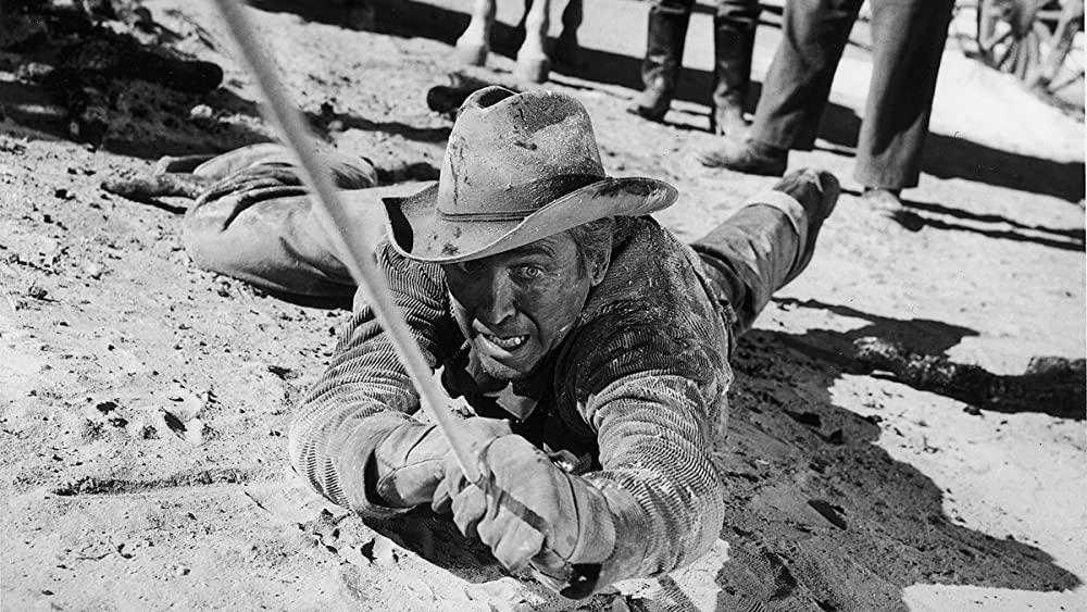 「ララミーから来た男」ジェームズ・スチュワートの画像