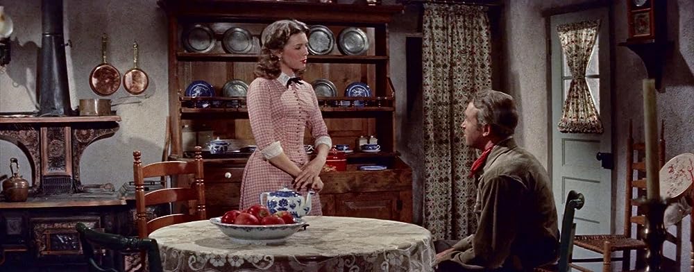 「ララミーから来た男」ジェームズ・スチュワート & キャシー・オドネルの画像