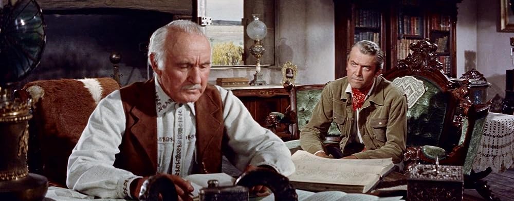 「ララミーから来た男」ジェームズ・スチュワート & ドナルド・クリスプの画像