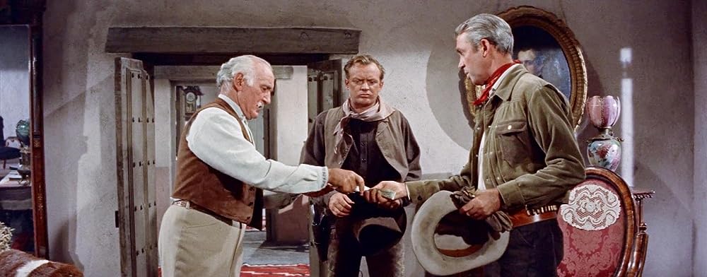 「ララミーから来た男」ジェームズ・スチュワート & ドナルド・クリスプ & アーサー・ケネディの画像