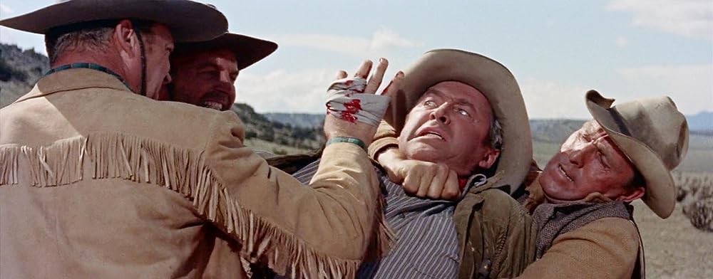 「ララミーから来た男」ジェームズ・スチュワート & アレックス・ニコルの画像