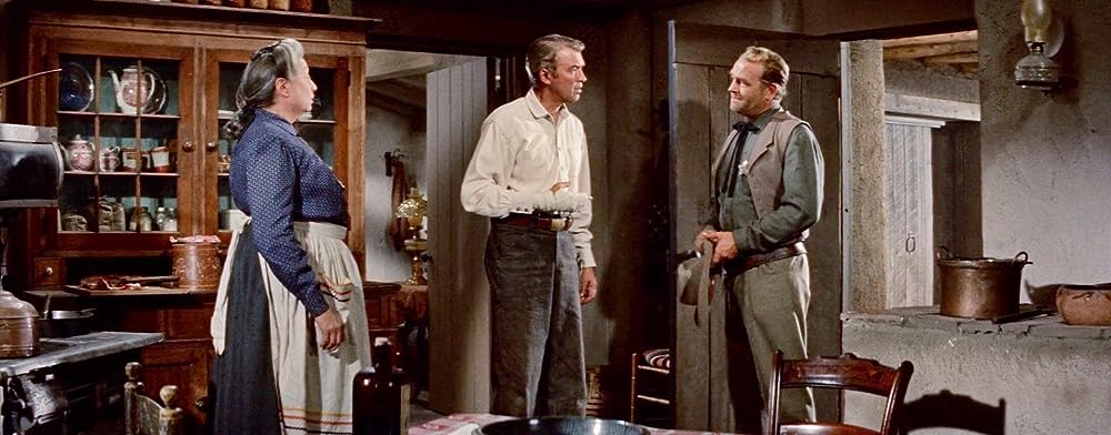 「ララミーから来た男」ジェームズ・スチュワート & アリーン・マクマホンの画像