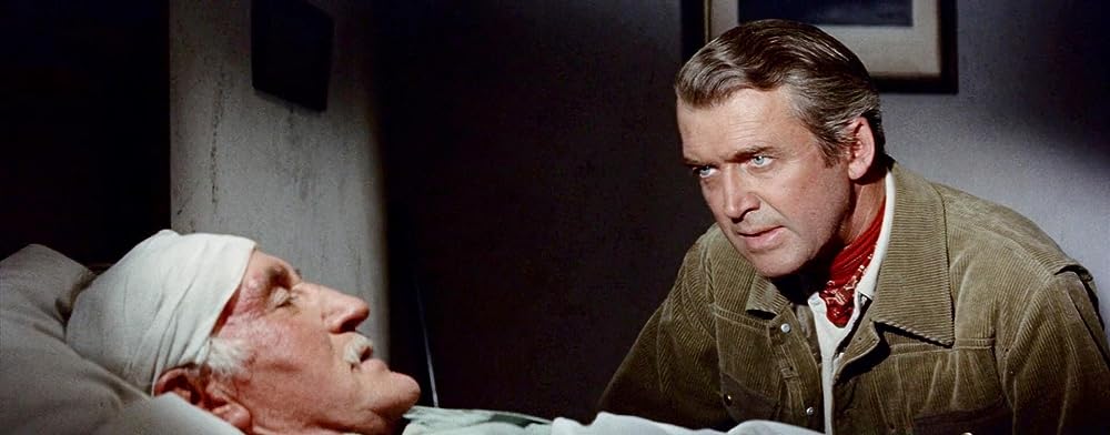 「ララミーから来た男」ジェームズ・スチュワート & ドナルド・クリスプの画像